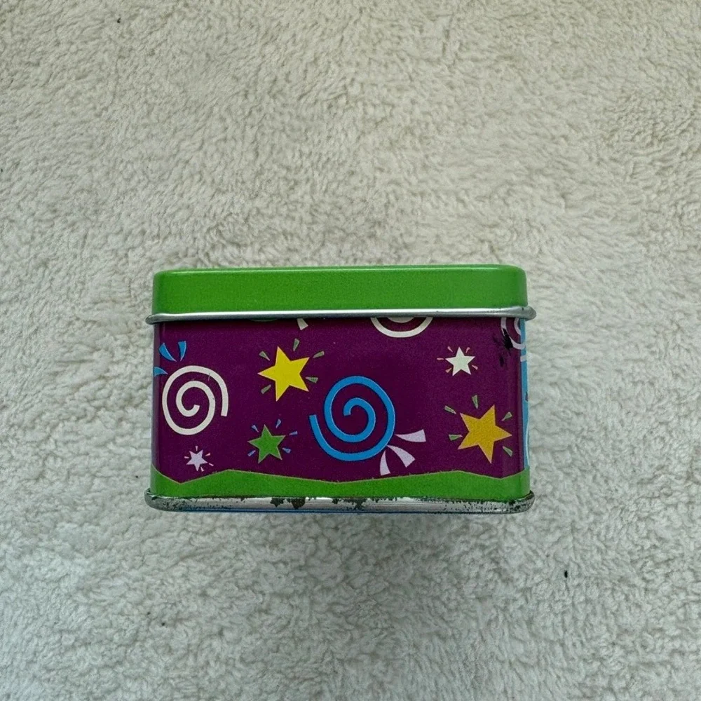 Vintage Lip Smackers BFF Y2K Tin‎ Swirls Stars 90's Nostolgia